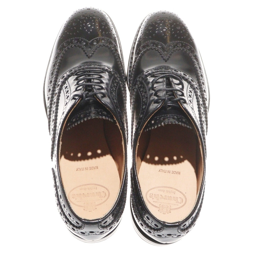 Church's(チャーチ) BURWOOD 8705/01 バーウッド ウィングチップ ドレスシューズ ブラック レディース