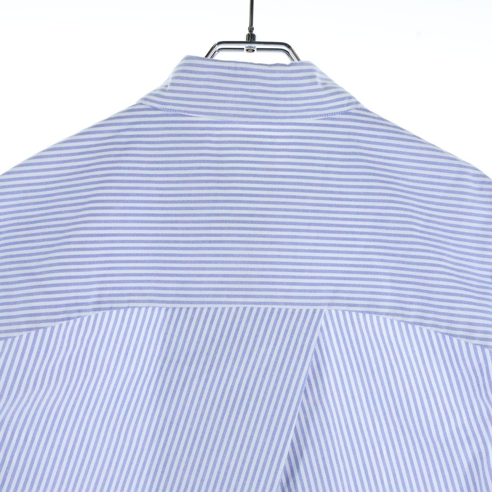 MADISONBLUE(マディソンブルー) 刺繍 ストライプ 長袖シャツ ブルー/ホワイト レディース MB201-4032