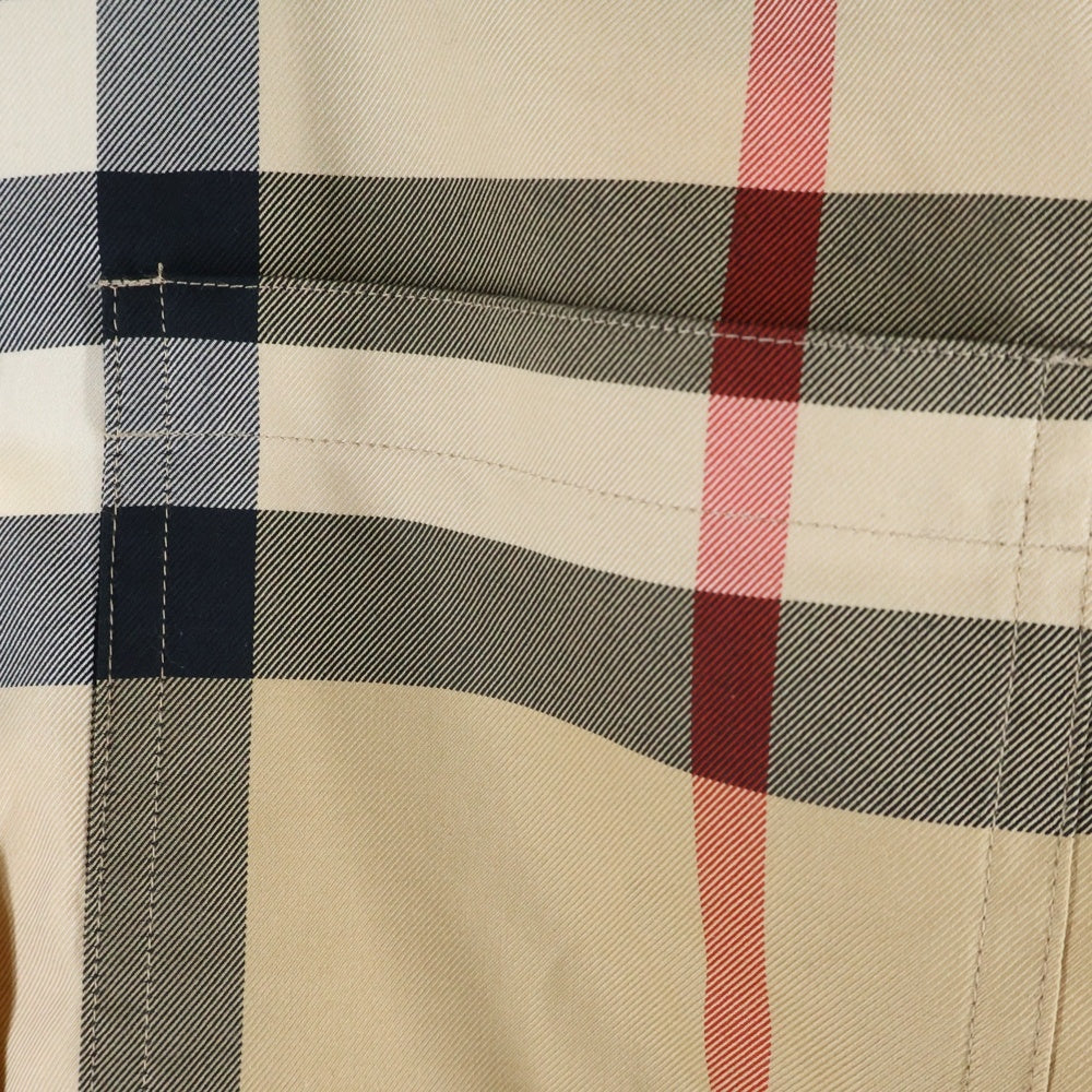 BURBERRY(バーバリー) BEG 長袖チェックシャツ ブラウン 8071338 レディース