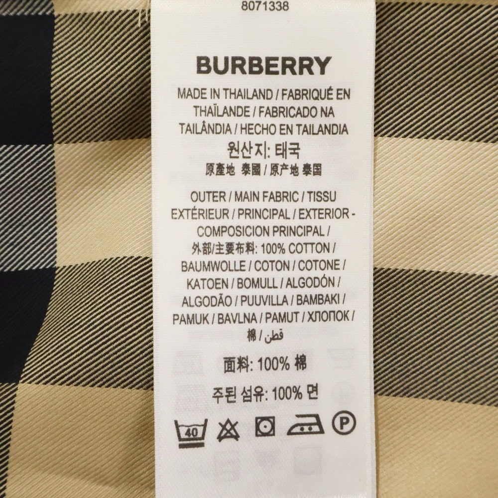 BURBERRY(バーバリー) BEG 長袖チェックシャツ ブラウン 8071338 レディース