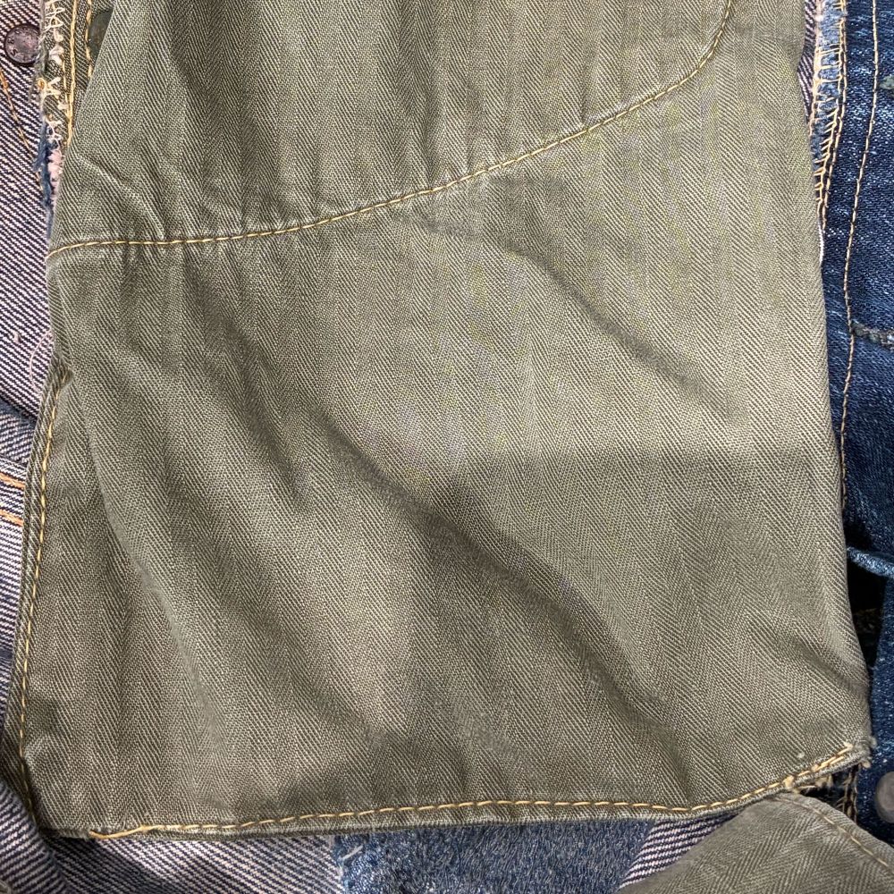 Levi's(リーバイス) 40s VINTAGE S501XX 大戦モデル後期型 グリーンポケット 革パッチ デニムパンツ インディゴ