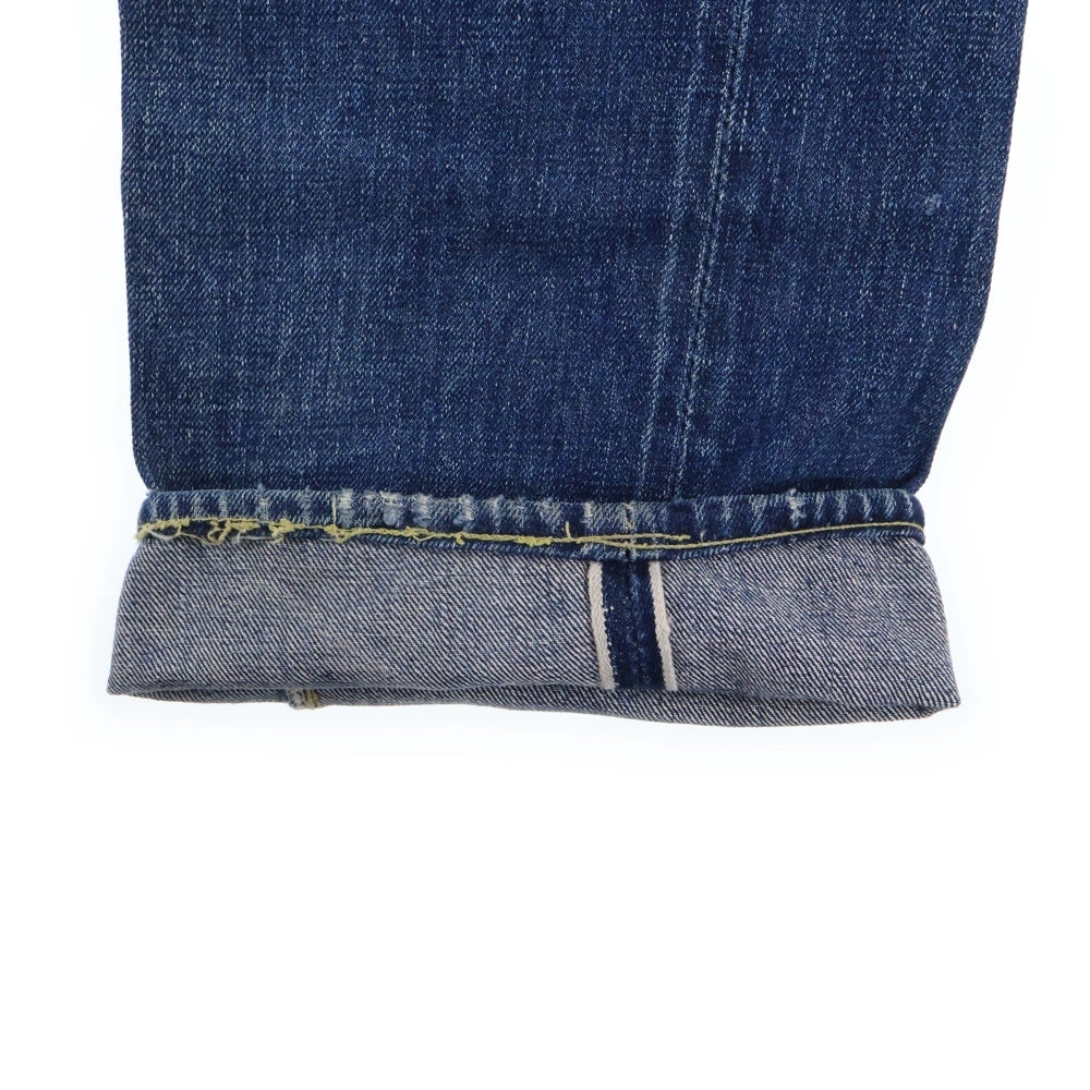 Levi's(リーバイス) 40s VINTAGE S501XX 大戦モデル後期型 グリーンポケット 革パッチ デニムパンツ インディゴ