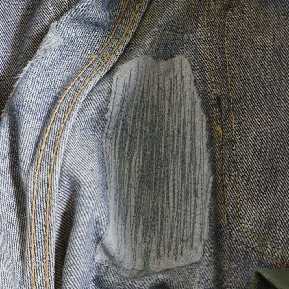 Levi's(リーバイス) 40s VINTAGE S501XX 大戦モデル後期型 グリーンポケット 革パッチ デニムパンツ インディゴ