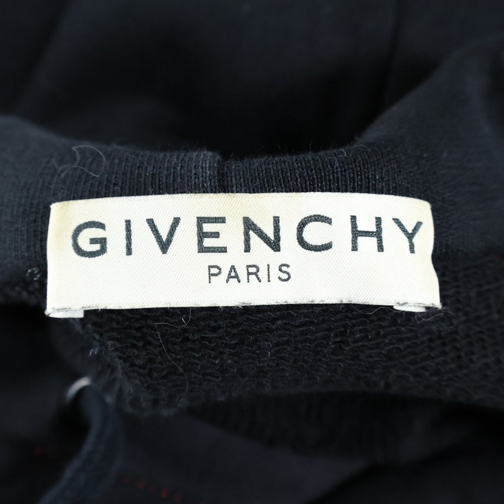 GIVENCHY(ジバンシィ) Graphic Print Hoodie グラフィックプリントフーディ ブラック BMJ09L305B
