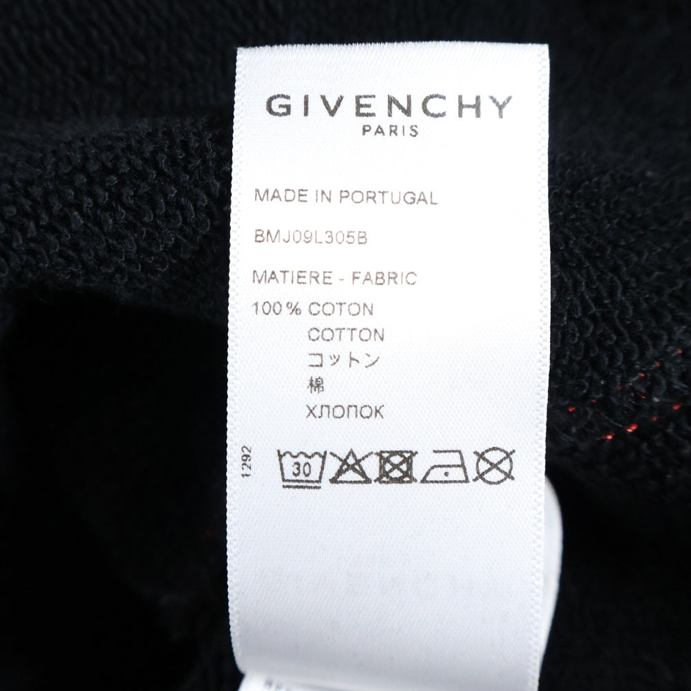 GIVENCHY(ジバンシィ) Graphic Print Hoodie グラフィックプリントフーディ ブラック BMJ09L305B