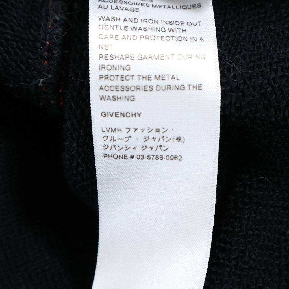 GIVENCHY(ジバンシィ) Graphic Print Hoodie グラフィックプリントフーディ ブラック BMJ09L305B