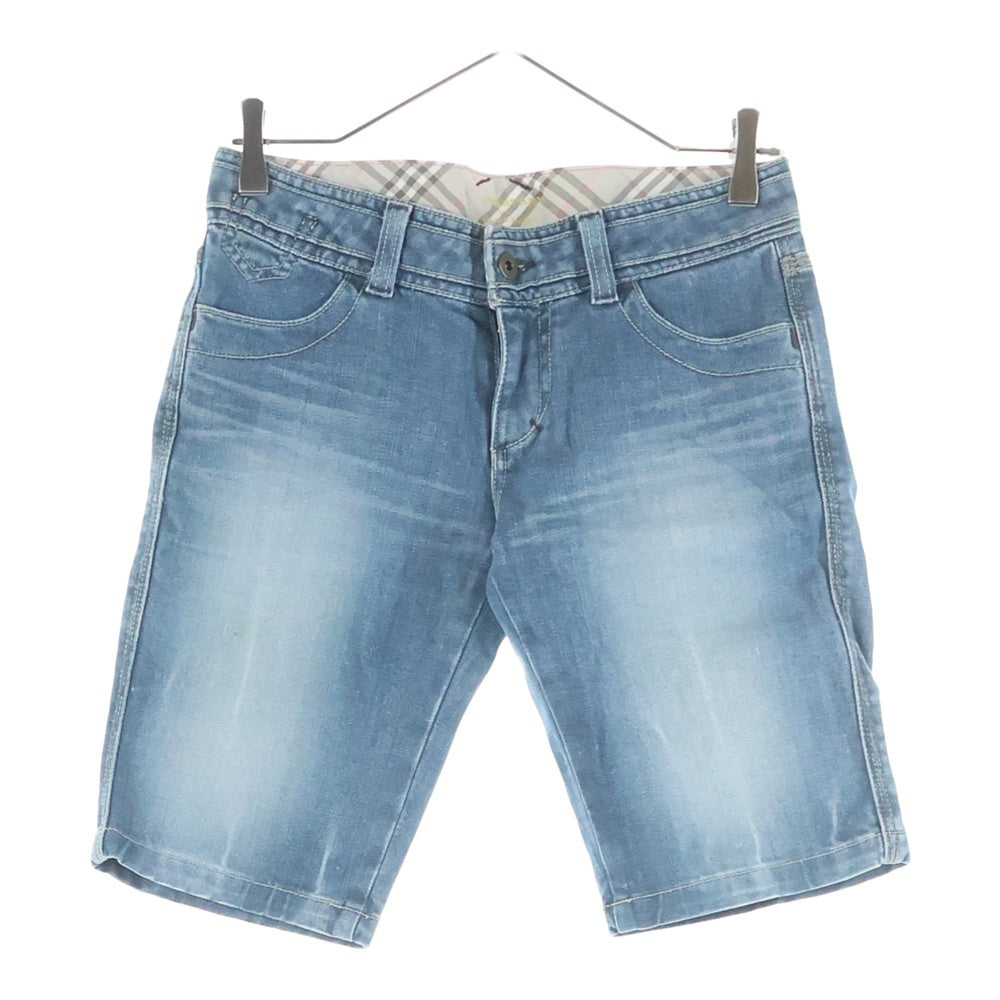 BURBERRY BLUE LABEL(バーバリーブルーレーベル) デニム ハーフパンツ インディゴ FQ531-232-30