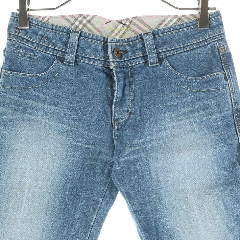 BURBERRY BLUE LABEL(バーバリーブルーレーベル) デニム ハーフパンツ インディゴ FQ531-232-30