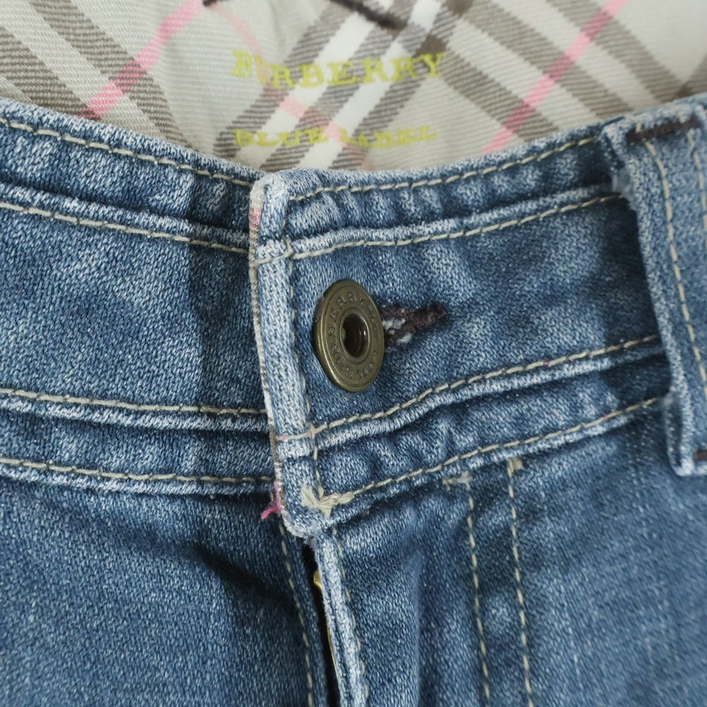 BURBERRY BLUE LABEL(バーバリーブルーレーベル) デニム ハーフパンツ インディゴ FQ531-232-30
