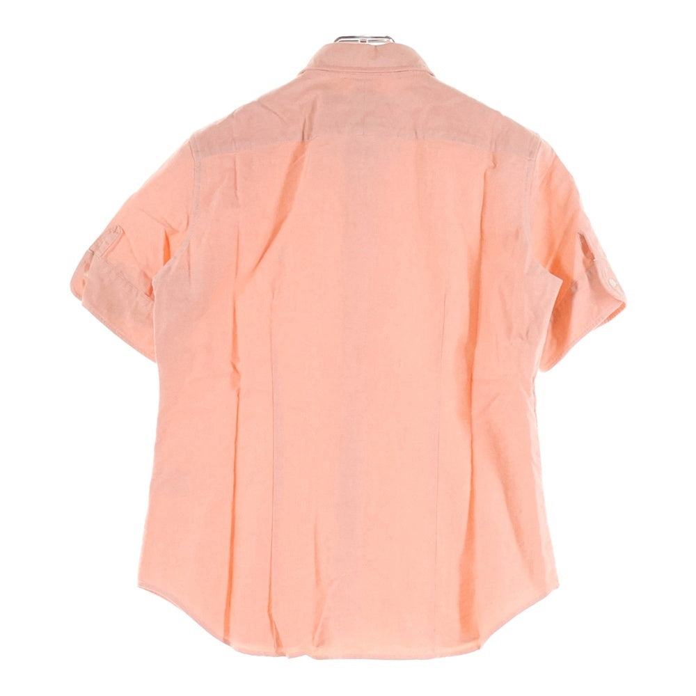 RALPH LAUREN SPORT(ラルフローレン スポーツ) 刺繍 半袖ボタンダウンシャツ オレンジ レディース