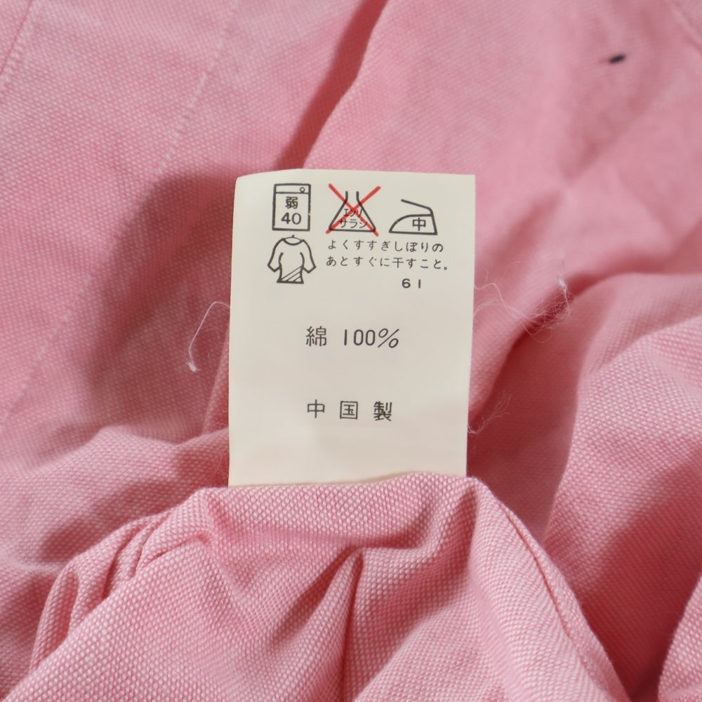 RALPH LAUREN(ラルフローレン) 刺繍 長袖ボタンダウンシャツ ピンク レディース