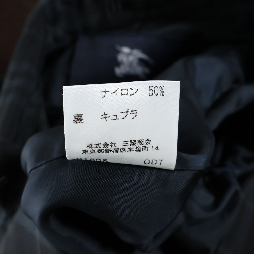 BURBERRY(バーバリー) ノバチェック コットン コート ネイビー レディース FR065-042