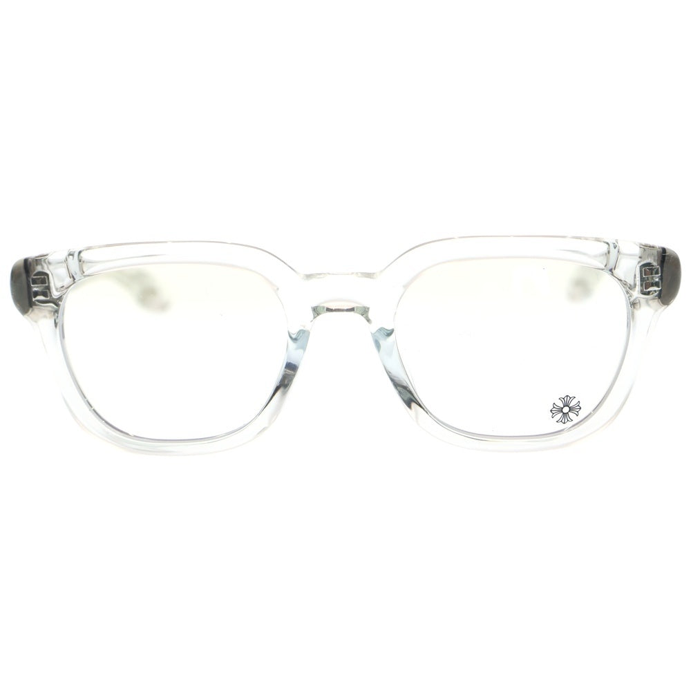 CHROME HEARTS(クロムハーツ) FOTI WELL HELL YEAH フォティ スカル アイウェア 眼鏡 クリア
