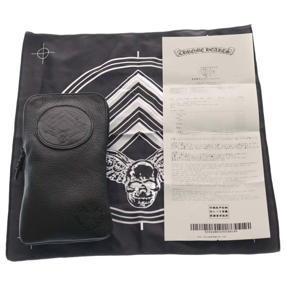 CHROME HEARTS(クロムハーツ) FOTI WELL HELL YEAH フォティ スカル アイウェア 眼鏡 クリア