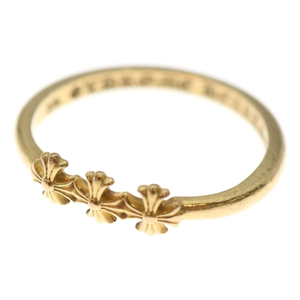 CHROME HEARTS(クロムハーツ) 22K BUBBL GUM RING 3CH PLUS バブルガム CHプラス リング ゴールド