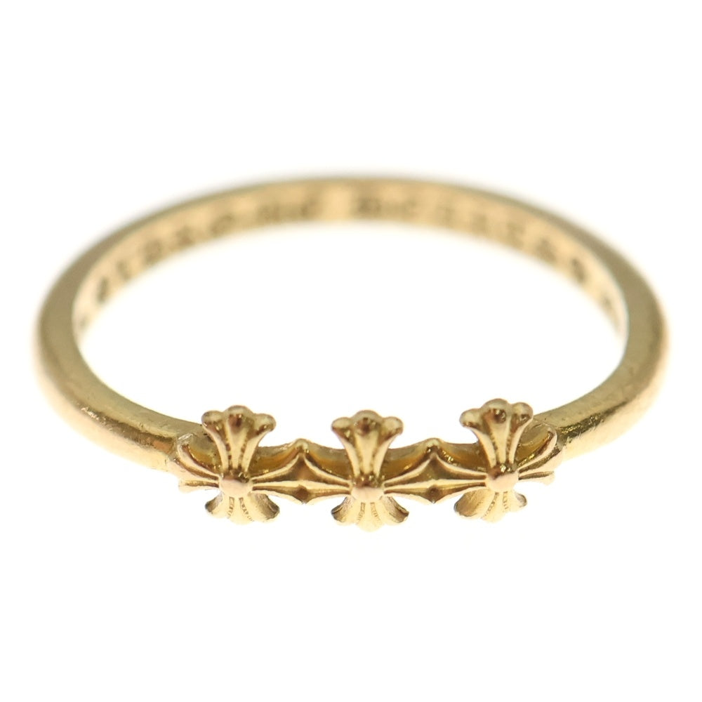 CHROME HEARTS(クロムハーツ) 22K BUBBL GUM RING 3CH PLUS バブルガム CHプラス リング ゴールド