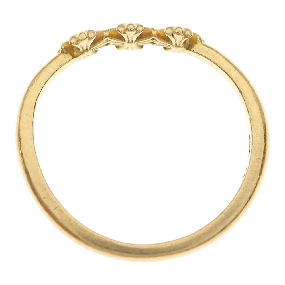 CHROME HEARTS(クロムハーツ) 22K BUBBL GUM RING 3CH PLUS バブルガム CHプラス リング ゴールド