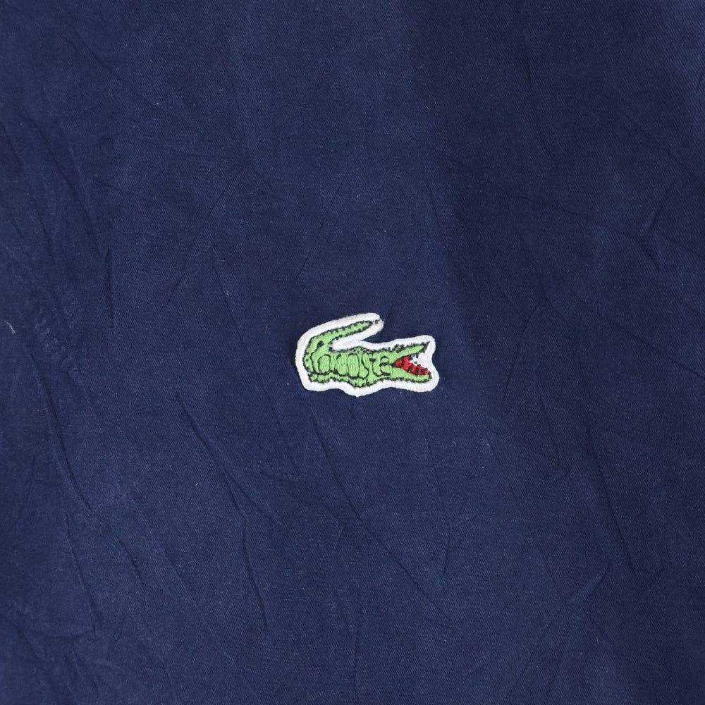 LACOSTE(ラコステ) フロントロゴ刺繍ジップアップジャケット スウィングトップ ネイビー