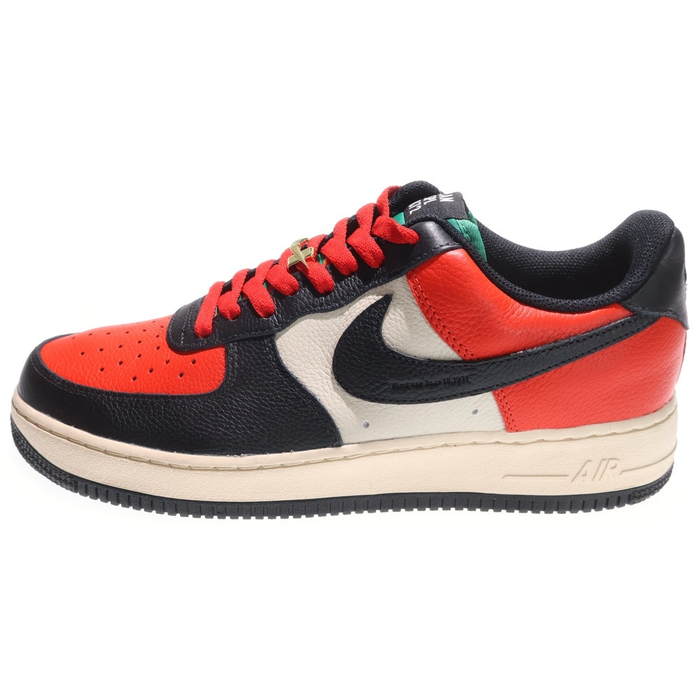 NIKE(ナイキ) BY YOU AIR FORCE1 DJ7015-991 エアフォースワン ローカットスニーカー レッド/ブラック US11/29.0cm