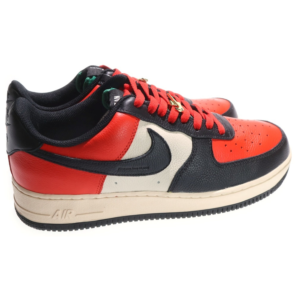 NIKE(ナイキ) BY YOU AIR FORCE1 DJ7015-991 エアフォースワン ローカットスニーカー レッド/ブラック US11/29.0cm