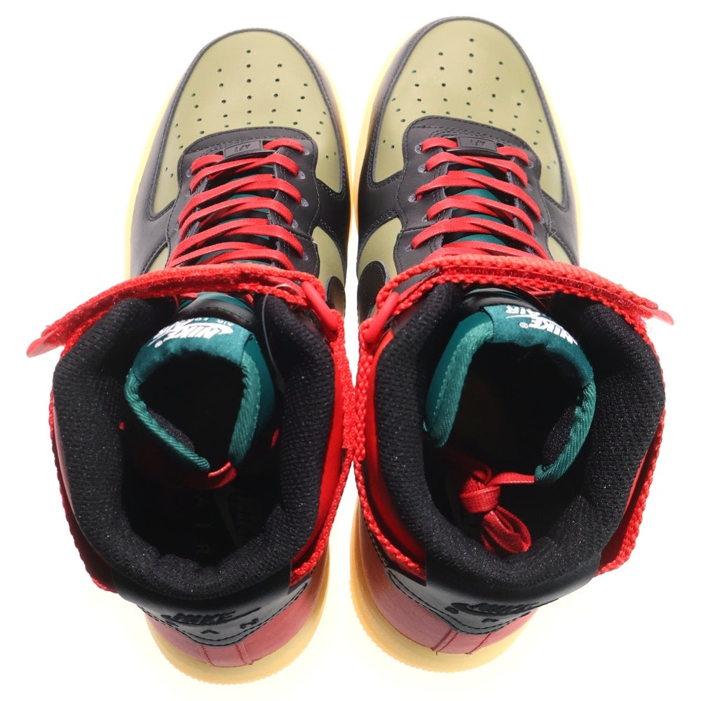 NIKE(ナイキ) BY YOU AIR FORCE1 HIGH AQ3771-994 エアフォースワン ハイカットスニーカー マルチ US11/29.0cm