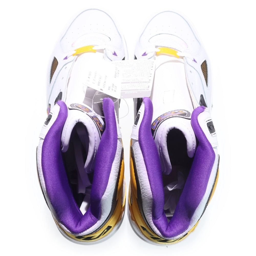 FILA(フィラ) TERATACH 600 HI F0554-0139 ハイカットスニーカー ホワイト/イエロー US11/29.0cm