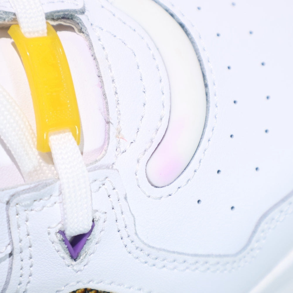 FILA(フィラ) TERATACH 600 HI F0554-0139 ハイカットスニーカー ホワイト/イエロー US11/29.0cm