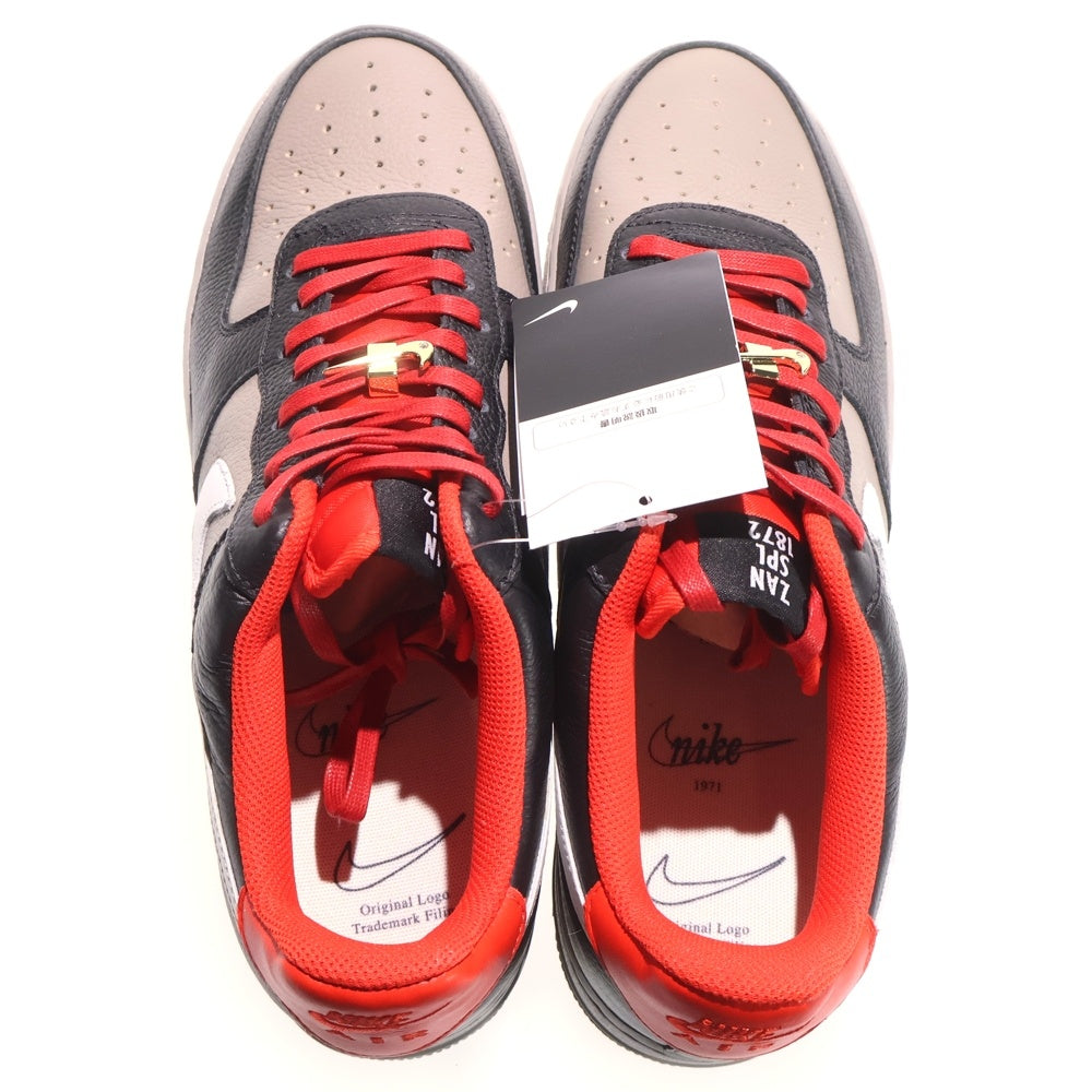 NIKE(ナイキ) BY YOU AIR FORCE1 DJ7015-991 エアフォースワン ローカットスニーカー レッド/ブラック US11/29.0cm