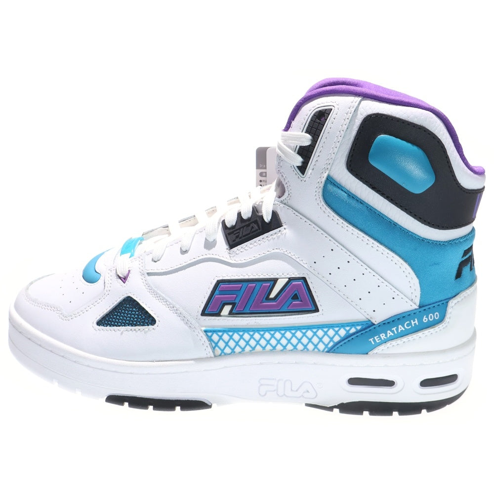 FILA(フィラ) TERATACH 600 HI F0554-0148 ハイカットスニーカー ホワイト/ブルー US11/29.0cm