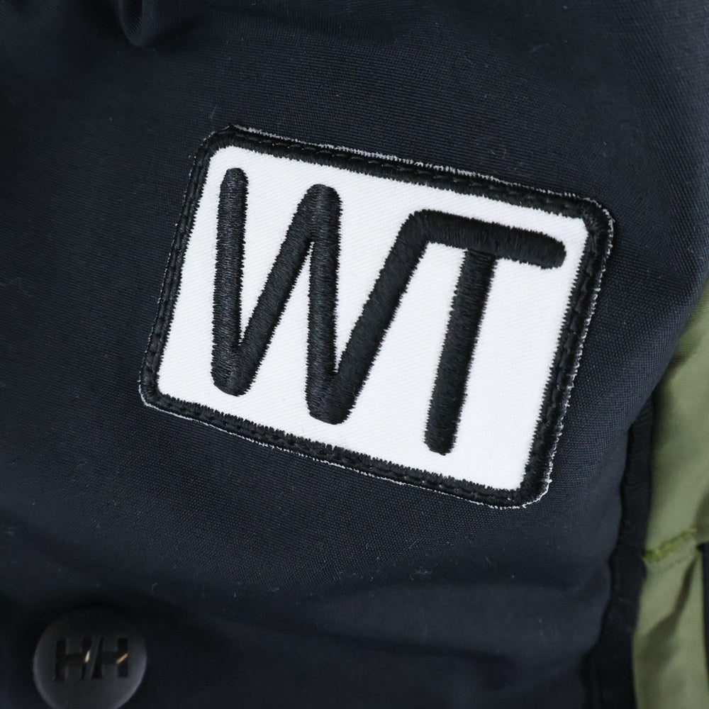 WTAPS(ダブルタップス) 17SS ×HELLY HANSEN SHERPA ヘリーハンセン ナイロンジャケット カーキ/ブラック