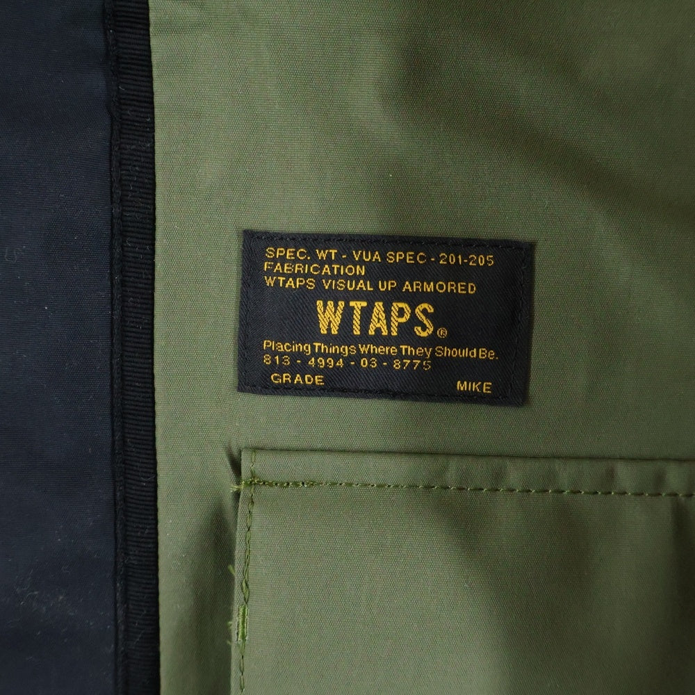 WTAPS(ダブルタップス) 17SS ×HELLY HANSEN SHERPA ヘリーハンセン ナイロンジャケット カーキ/ブラック
