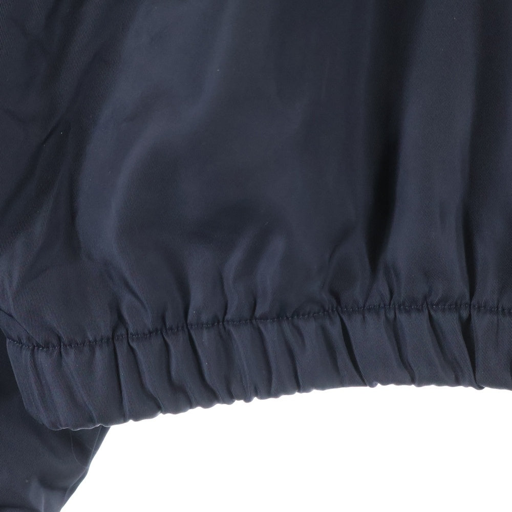 DIOR(ディオール) 21SS CDロゴ 素材切替サイドジップニットセーター ナイロン ウール パープル/ブラック