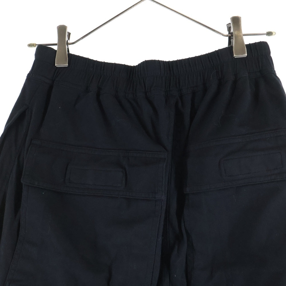 Rick Owens DRKSHDW(リックオウエンス ダークシャドウ) 21SS CARGO DRAWSTRING LONG PANTS DS21S2320-RN ドローストリング カーゴパンツ レディース ブラック
