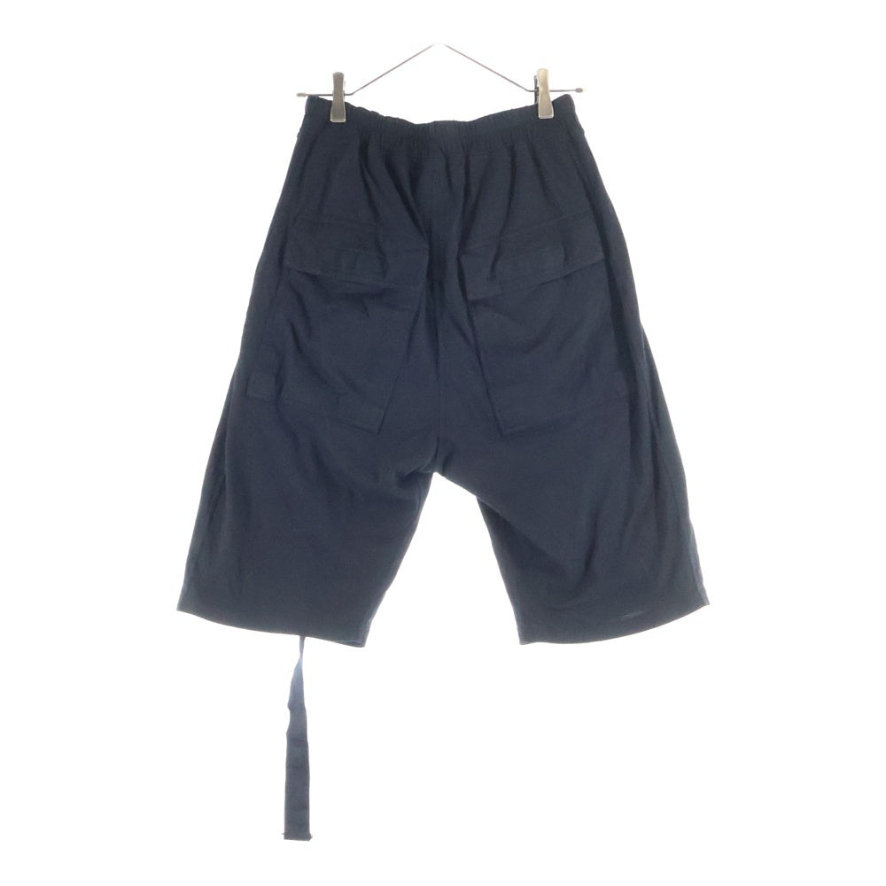 Rick Owens DRKSHDW(リックオウエンス ダークシャドウ) 21SS PUSHER SHORTS DS21S2333-RN プッシャーショーツ ハーフパンツ レディース ブラック