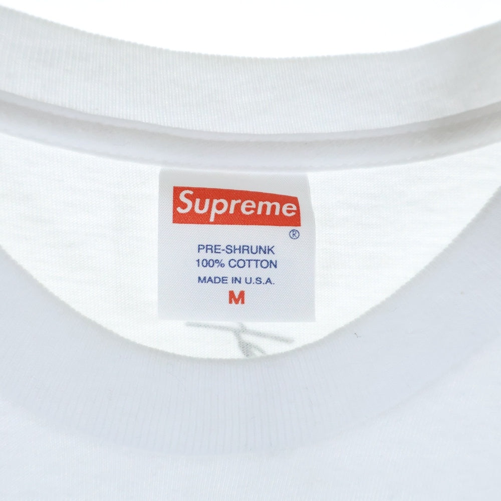 SUPREME(シュプリーム) ×Toshio Maeda 15AW Overfiend Touch Tee ×前田俊夫 グラフィックプリント 半袖Tシャツ ホワイト