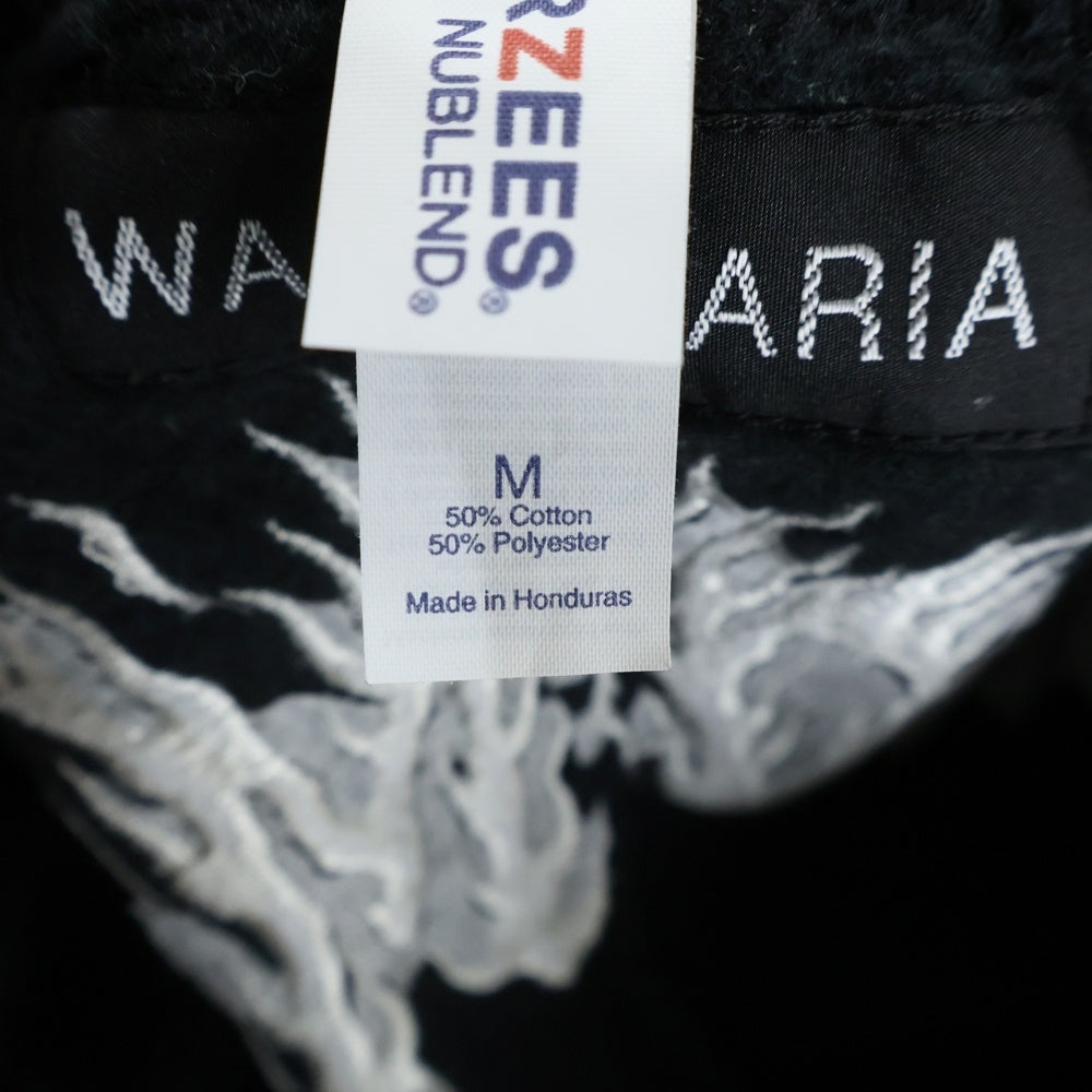 WACKO MARIA(ワコマリア) 25AW TIM LEHI ティム・リーハイ 刺繍スウェットパンツ 25FW-WMC-SP03 ブラック