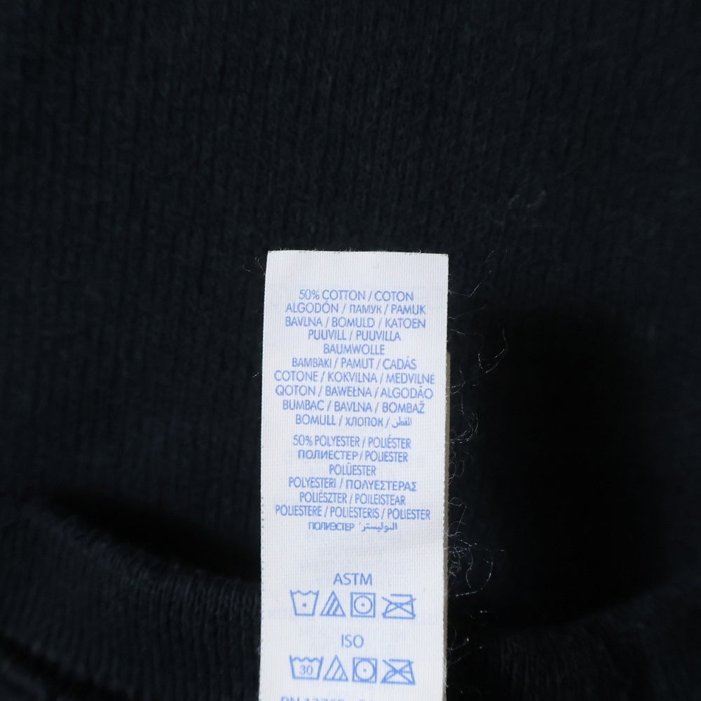 WACKO MARIA(ワコマリア) CREW NECK SWEAT SHIRT 刺繍入りヘビーウェイトクルーネックスウェット トレーナー ブラック