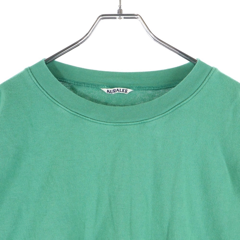 AURALEE(オーラリー) SUPER HIGH GAUGE SWEAT A25AP02CU クルーネック スウェットシャツ グリーン