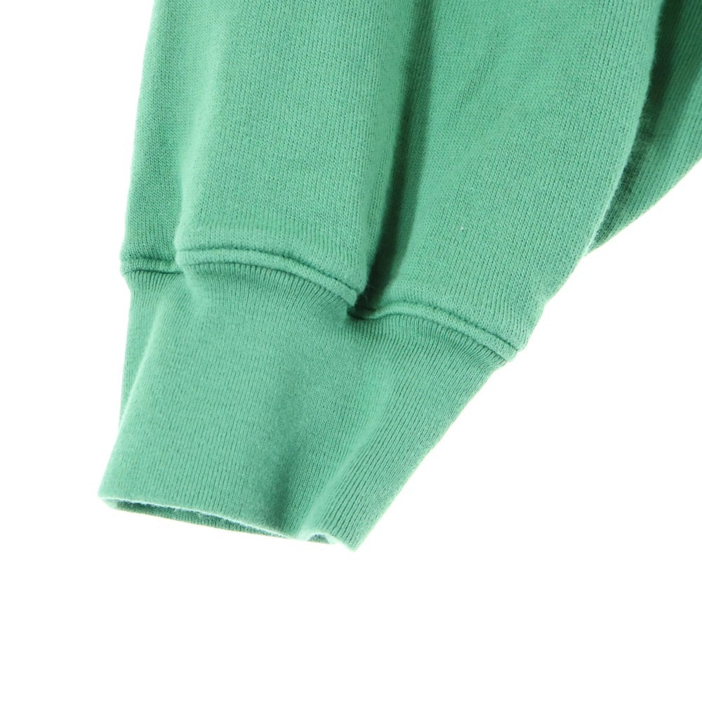 AURALEE(オーラリー) SUPER HIGH GAUGE SWEAT A25AP02CU クルーネック スウェットシャツ グリーン