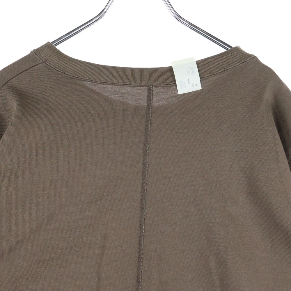 N.HOOLYWOOD(エヌハリウッド) CREW NECK T-SHIRT PX3256_20RCH クルーネック ロングTシャツ 長袖カットソー ブラウン