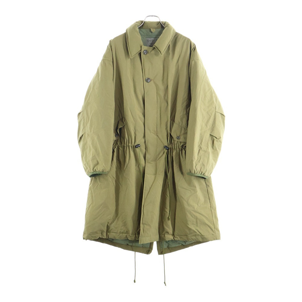 Yohji Yamamoto POUR HOMME(ヨウジヤマモト プールオム) 16AW ウエストドローコードナイロンダウンコート HR-C05-801 カーキ