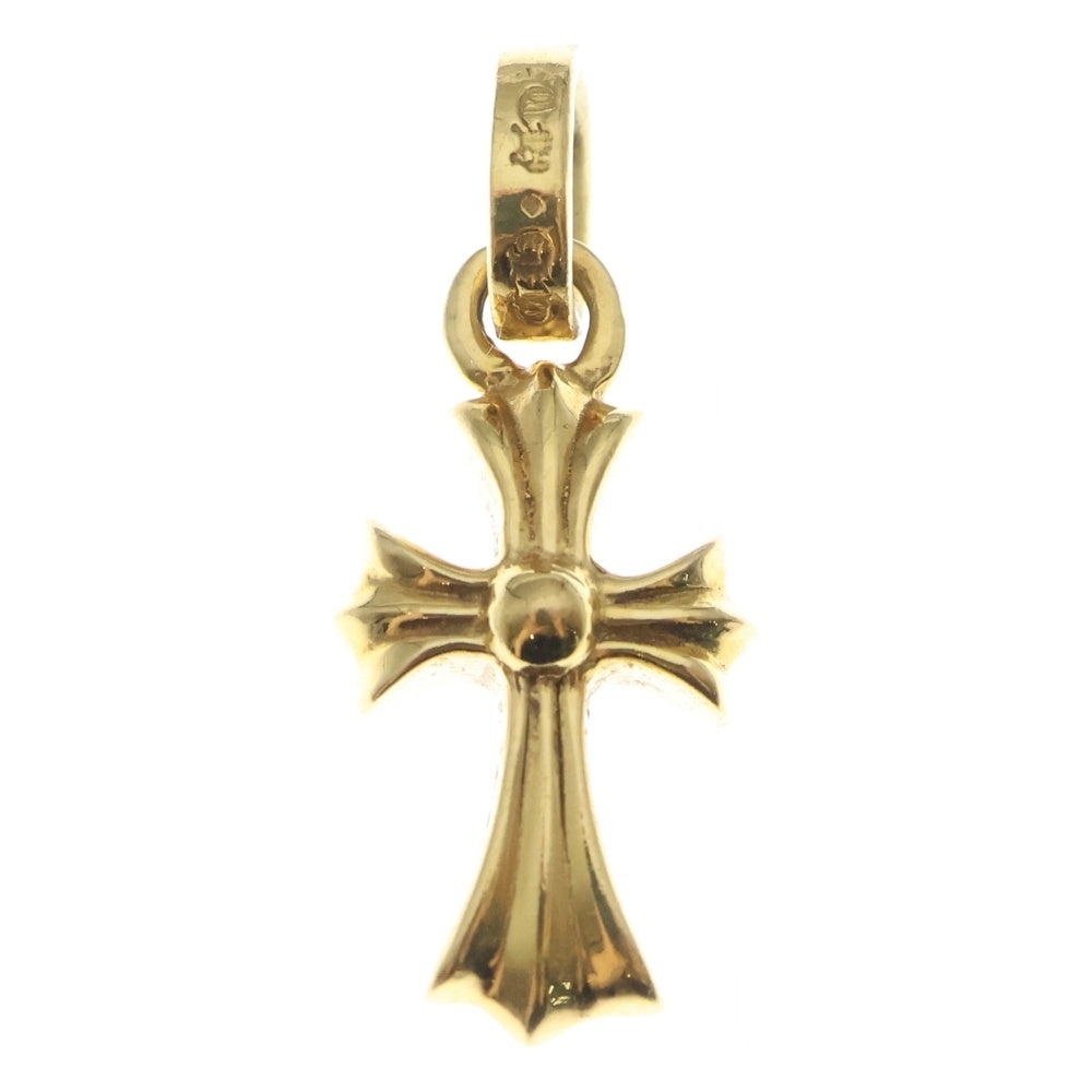 CHROME HEARTS(クロムハーツ) 22K CRS BBYFAT P/DIA ベイビーファットクロス PAVEダイヤ ペンダントトップ ゴールド BCA035