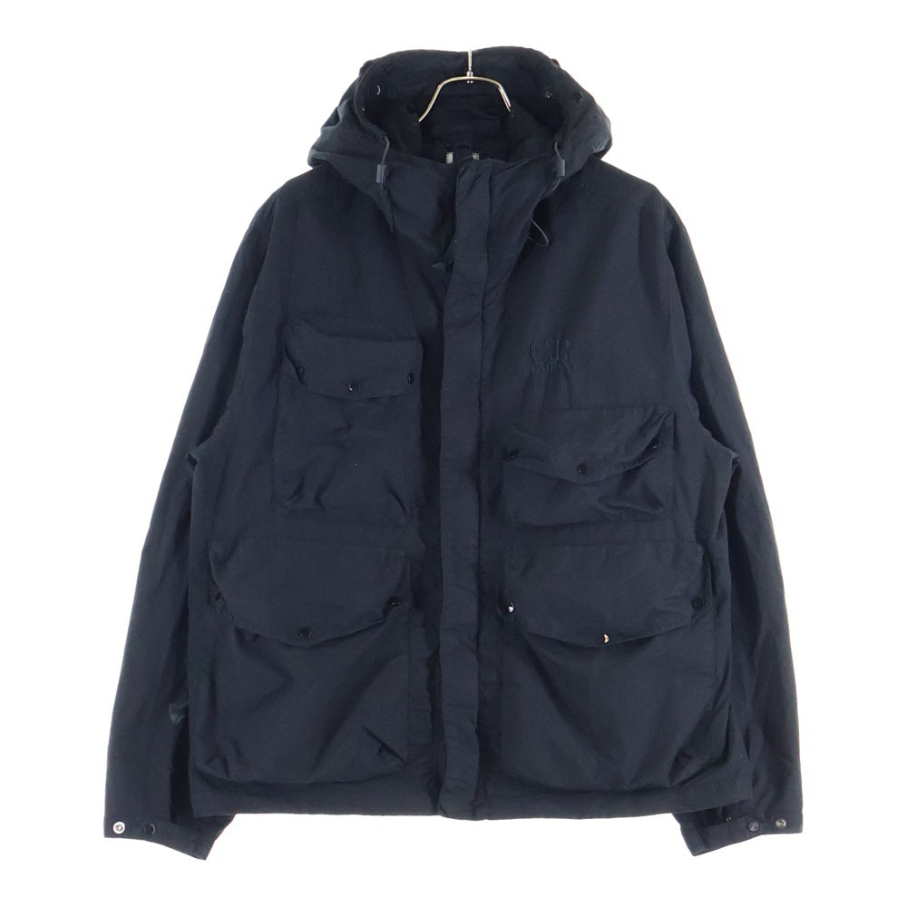 C.P. Company(シーピーカンパニー) Flatt Nylon Goggle Jacket ナイロンゴーグルジャケット 18CMOW050A-005991G ブラック