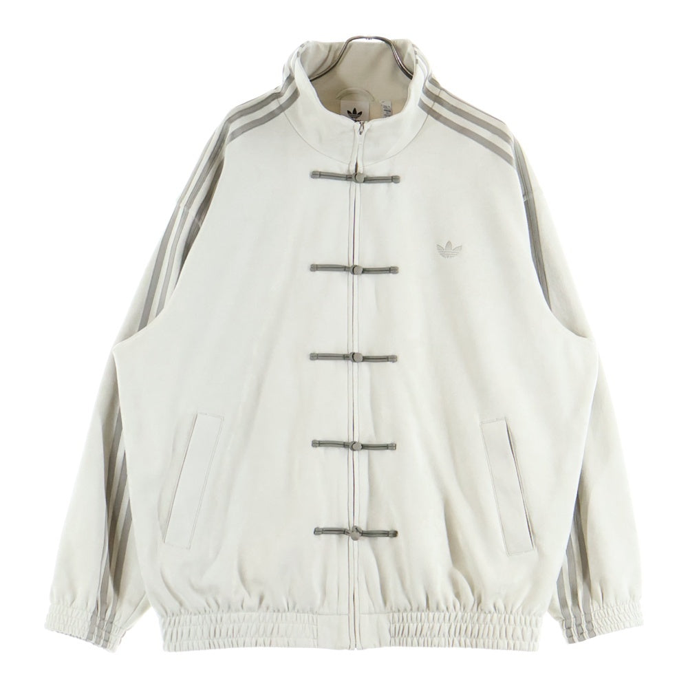 adidas(アディダス) 巳年 スエードトラックジャケット CTT TRACK TOP JZ9944 ベージュ