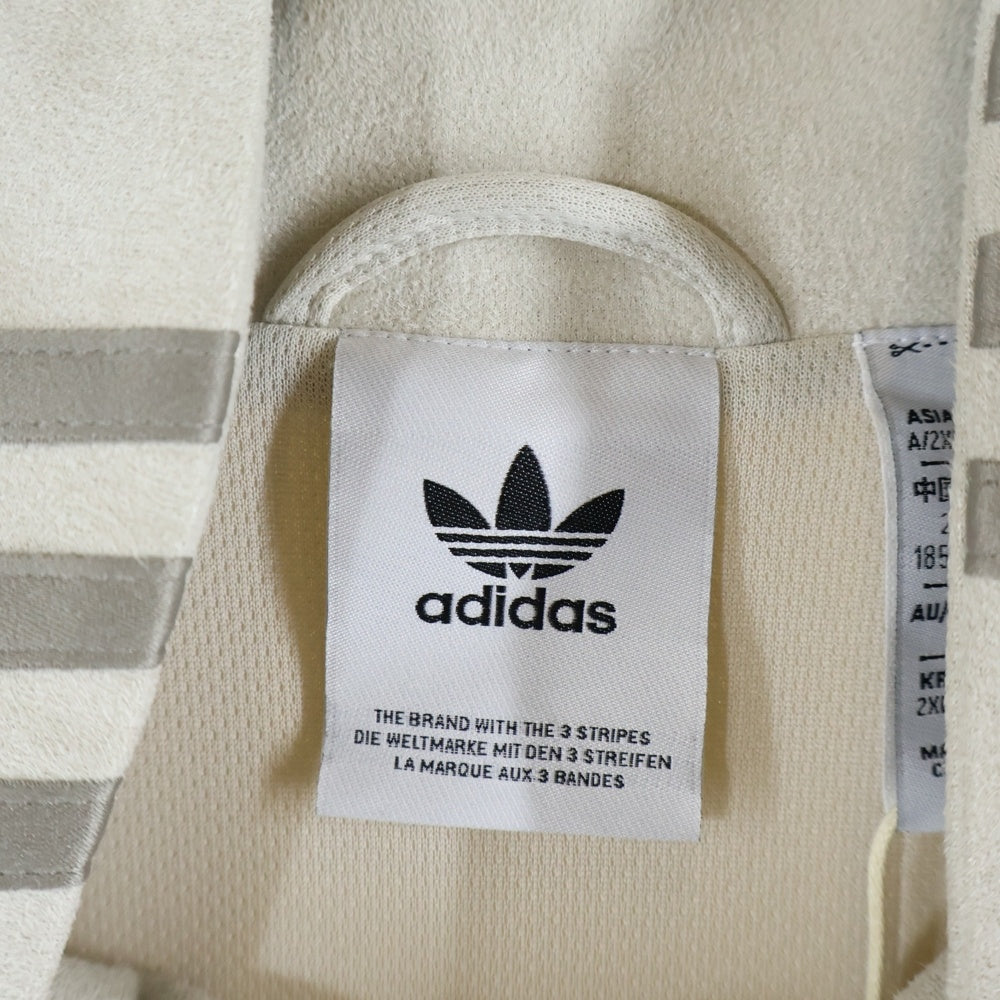 adidas(アディダス) 巳年 スエードトラックジャケット CTT TRACK TOP JZ9944 ベージュ