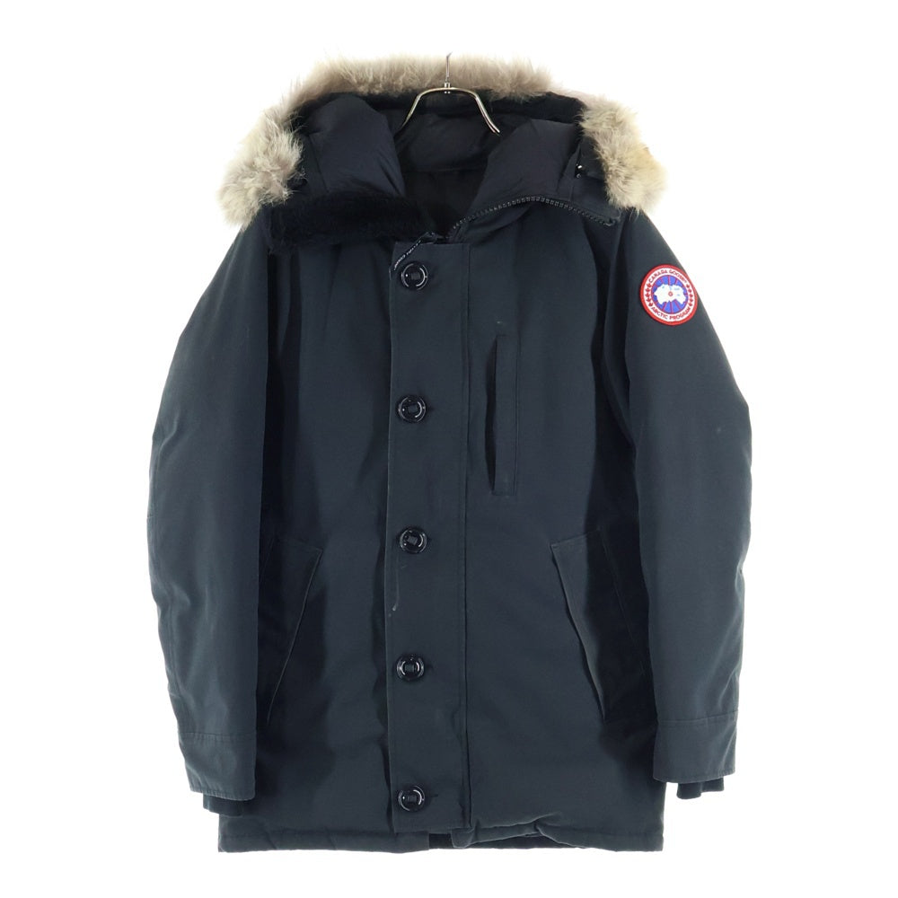 CANADA GOOSE(カナダグース) JASPER 3438JM ジャスパー ファーフード付き ダウンジャケット ブラック