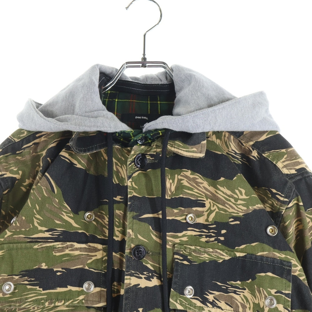 DIESEL(ディーゼル) ドッキングカモフラジャケット マルチカラー 00SW1B-S-KUTUZOV