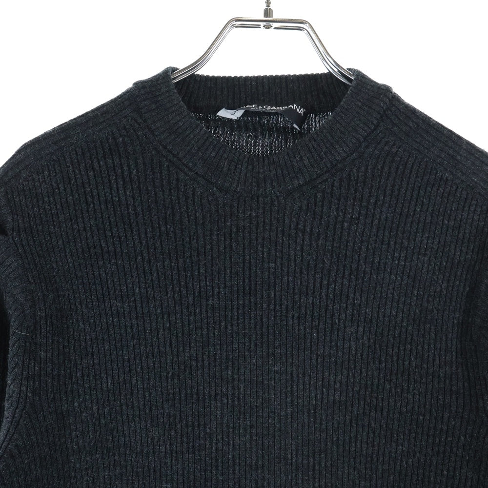 DOLCE & GABBANA(ドルチェアンドガッバーナ) リブニットセーター G0094K グレー