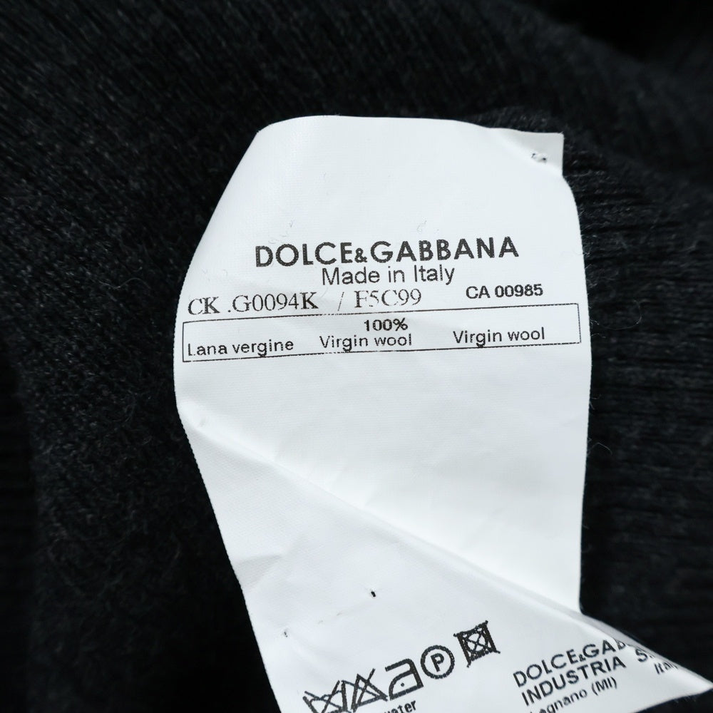 DOLCE & GABBANA(ドルチェアンドガッバーナ) リブニットセーター G0094K グレー