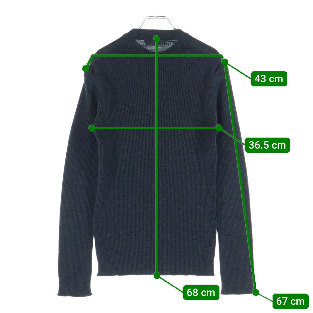 DOLCE & GABBANA(ドルチェアンドガッバーナ) リブニットセーター G0094K グレー